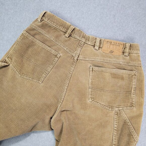 American Eagle Dungarees‎ Men's 33x30 Corduroy Pants Beige AE Read - Picture 10 of 11